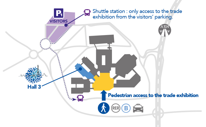 Villepinte access plan